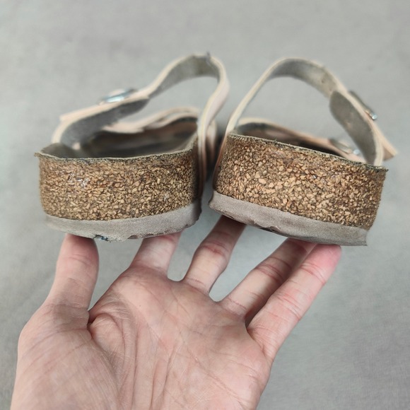 Birkenstock Franca Vegan Sandals Womens 40 US 9-9.5 Light Rose‎ Pink Strappy - Picture 7 of 9